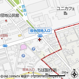 株式会社栄和自動車　相模予備車検場周辺の地図