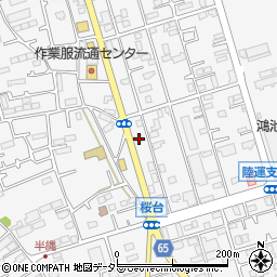神奈川県愛甲郡愛川町中津7492-2周辺の地図