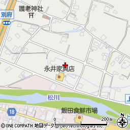 長野県飯田市上郷別府893周辺の地図