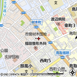 株式会社エバークリーン　鳥取支店周辺の地図