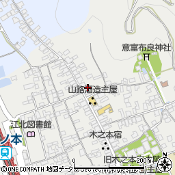 滋賀県長浜市木之本町木之本1006周辺の地図