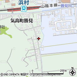 鳥取県鳥取市気高町勝見91周辺の地図