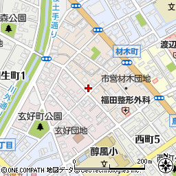 鳥取県鳥取市材木町257周辺の地図