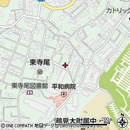 神奈川県横浜市鶴見区東寺尾中台23-22周辺の地図