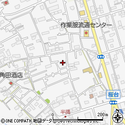 神奈川県愛甲郡愛川町中津3878-3周辺の地図