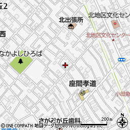 神奈川県座間市相模が丘3丁目周辺の地図