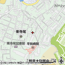 神奈川県横浜市鶴見区東寺尾中台23-24周辺の地図