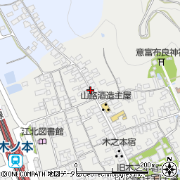 江州木之本 馬宿平四郎周辺の地図