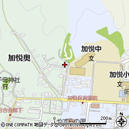 京都府与謝郡与謝野町加悦奥12周辺の地図