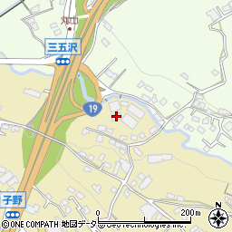 株式会社イワビシ　子野工場周辺の地図
