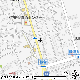 神奈川県愛甲郡愛川町中津7492-4周辺の地図