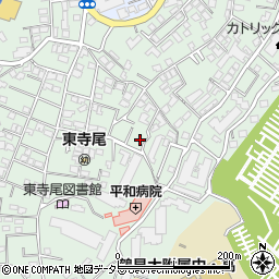 神奈川県横浜市鶴見区東寺尾中台23-21周辺の地図