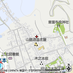 滋賀県長浜市木之本町木之本1001周辺の地図