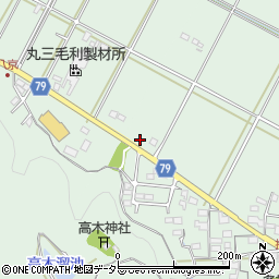 岐阜県山県市高木123-6周辺の地図