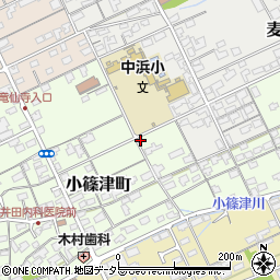 鳥取県境港市小篠津町270-7周辺の地図
