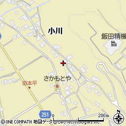 長野県下伊那郡喬木村6178周辺の地図