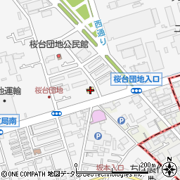 ローソン愛川中津店周辺の地図
