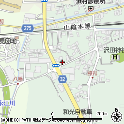 鳥取県鳥取市気高町勝見615-2周辺の地図