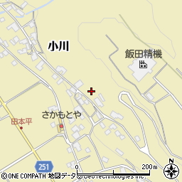 長野県下伊那郡喬木村6184周辺の地図