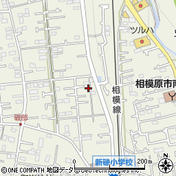 神奈川県相模原市南区磯部1313-8周辺の地図
