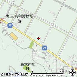 岐阜県山県市高木123-3周辺の地図