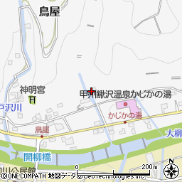 山梨県南巨摩郡富士川町鳥屋165周辺の地図