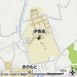 滋賀県立伊香高等学校周辺の地図