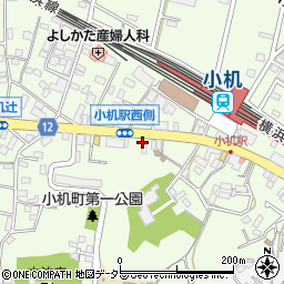 タイムズ小机町駐車場周辺の地図