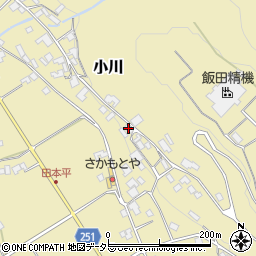 長野県下伊那郡喬木村6175周辺の地図