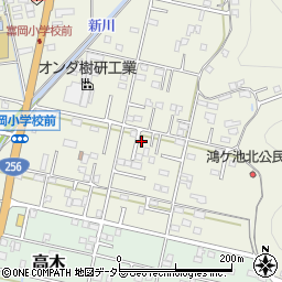 岐阜県山県市東深瀬800周辺の地図