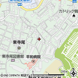 神奈川県横浜市鶴見区東寺尾中台22-14周辺の地図