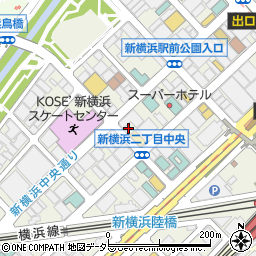 ショウワパーク新横浜２丁目駐車場周辺の地図