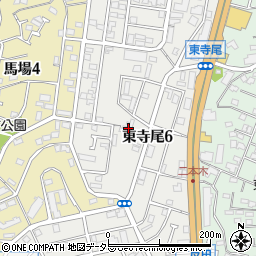 神奈川県横浜市鶴見区東寺尾6丁目周辺の地図