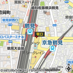 ヒビヤカダンスタイルシァル　鶴見店周辺の地図