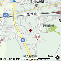 鳥取県鳥取市気高町勝見609周辺の地図