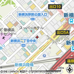 株式会社ジャパンクリエイト　新横浜営業所周辺の地図