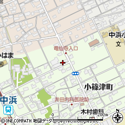 鳥取県境港市小篠津町756周辺の地図