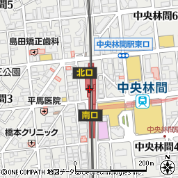 セブンイレブン小田急中央林間店周辺の地図