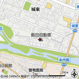飯田自動車株式会社周辺の地図