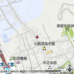 滋賀県長浜市木之本町木之本1012周辺の地図