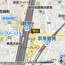 靴下屋シァル鶴見店周辺の地図
