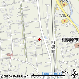 神奈川県相模原市南区磯部1313-4周辺の地図