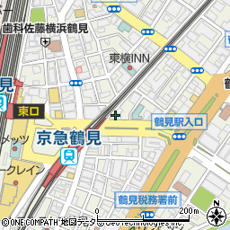 アメリカンインターナショナルブレインズ・キディクラブ鶴見駅前校周辺の地図