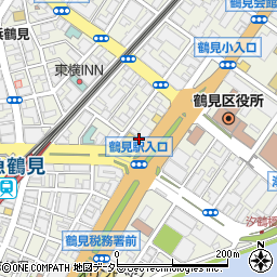 みずほ銀行鶴見支店 ＡＴＭ周辺の地図