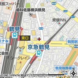 トモズ　鶴見店周辺の地図