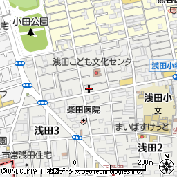 リバティーハイム浅田周辺の地図