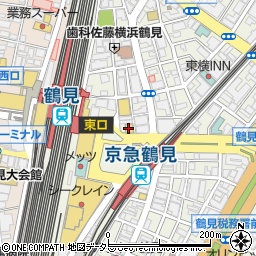 三菱ＵＦＪ銀行鶴見駅前支店 ＡＴＭ周辺の地図