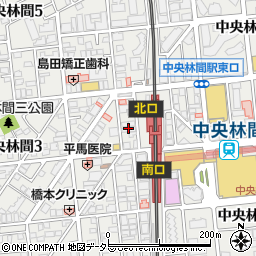 小田急不動産株式会社　中央林間店周辺の地図