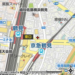 三菱ＵＦＪ銀行鶴見支店周辺の地図