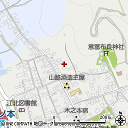 滋賀県長浜市木之本町木之本1010周辺の地図
